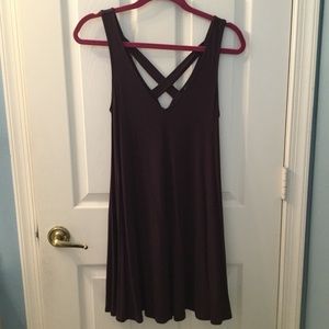 American Eagle Outfitters Dark Purple Dress